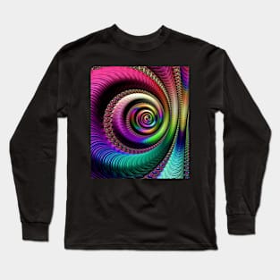 ‘Fractal Moods” Long Sleeve T-Shirt